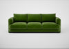 Rafi 4 Seater Sofa Smart Luxe Velvet Grass