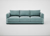 Rafi 4 Seater Sofa Smart Luxe Velvet Mineral Blue