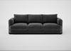 Rafi 4 Seater Sofa Smart Luxe Velvet Nickel