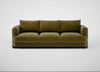 Rafi 4 Seater Sofa Smart Luxe Velvet Peridot