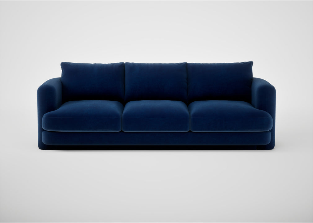 Rafi 4 Seater Sofa Smart Velvet Dusk