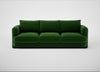 Rafi 4 Seater Sofa Smart Velvet Forest