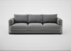 Rafi 4 Seater Sofa Smart Velvet Mercury