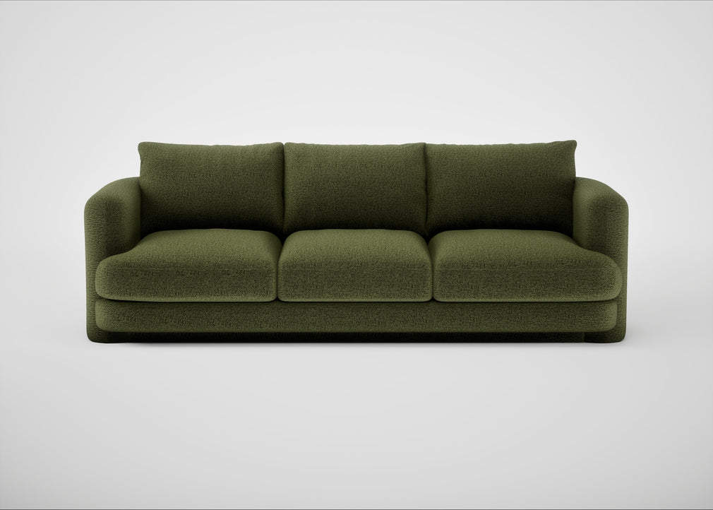 Rafi 4 Seater Sofa Boucle Velvet Wilder