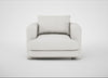 Rafi Armchair Capelo Linen-Cotton Sea Salt / Non-Swivel