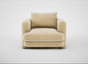 Rafi Armchair Smart Luxe Velvet Biscuit / Non-Swivel