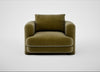 Rafi Armchair Smart Luxe Velvet Peridot / Non-Swivel