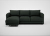 Rafi Left Hand Facing Chaise Sofa Boucle Fern