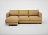Rafi Left Hand Facing Chaise Sofa Boucle Tweed Citrine