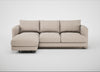 Rafi Left Hand Facing Chaise Sofa Boucle Tweed Pearl