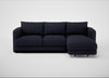 Rafi Right Hand Facing Chaise Sofa Boucle Indigo