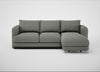 Rafi Right Hand Facing Chaise Sofa Boucle Tweed Lapis