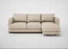 Rafi Right Hand Facing Chaise Sofa Brushed Cotton Oat