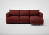 Rafi Right Hand Facing Chaise Sofa Capelo Linen-Cotton Etruscan Red