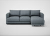 Rafi Right Hand Facing Chaise Sofa Capelo Linen-Cotton Mineral