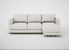 Rafi Right Hand Facing Chaise Sofa Capelo Linen-Cotton Sea Salt