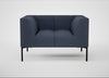 Quadro Armchair Loop Boucle Navy / Black