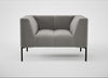 Quadro Armchair Nobilis Velvet Dolphin / Black