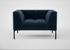 Quadro Armchair Nobilis Velvet Night / Black