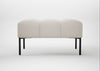 Quadro Ottoman Loop Boucle Polar / Black