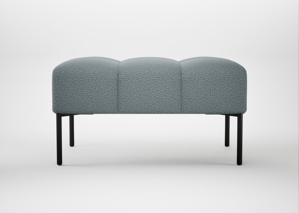 Quadro Ottoman Loop Boucle Sky / Black