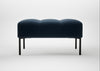 Quadro Ottoman Nobilis Velvet Night / Black