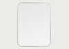 Fine Edge Mirror Rectangle Curved