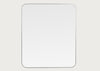 Fine Edge Mirror Rectangle Curved