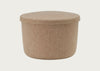 Hide Storage Pouf