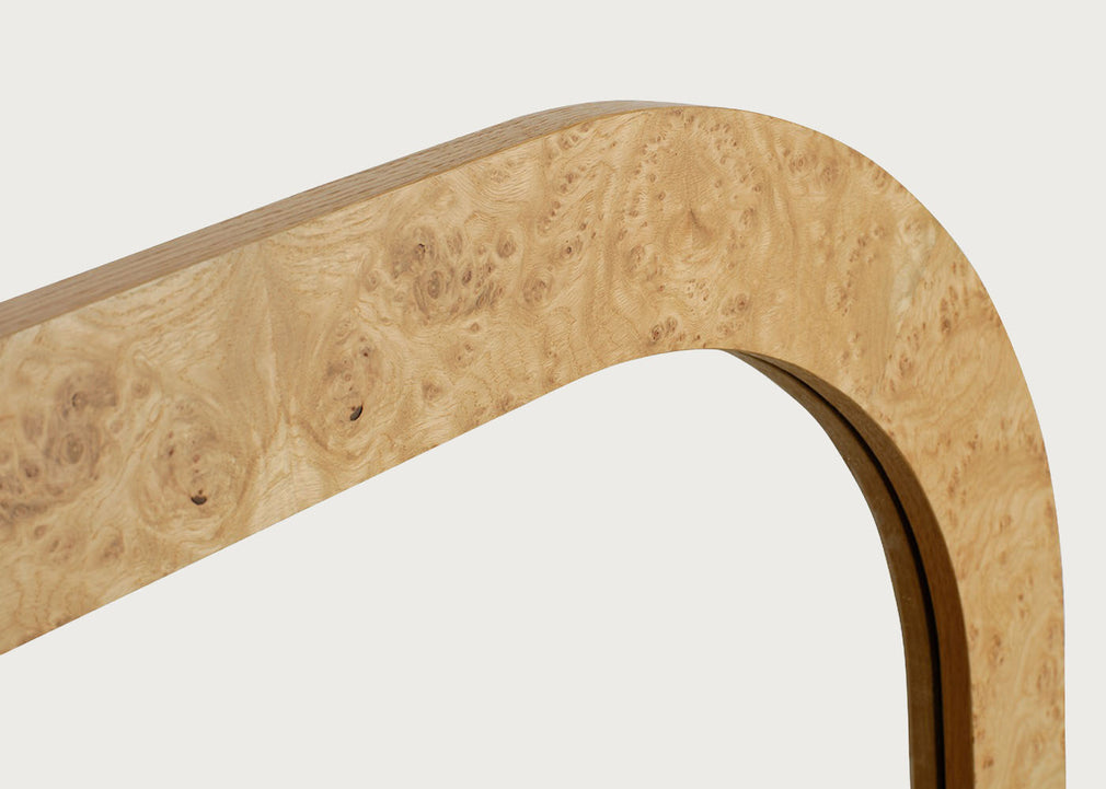 Burl Wall Mirror