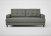 Mistral 3 Seater Sofa Boucle Tweed Lapis / Black