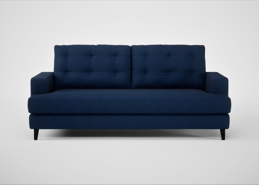 Mistral 3 Seater Sofa Broad Weave Lagoon / Black