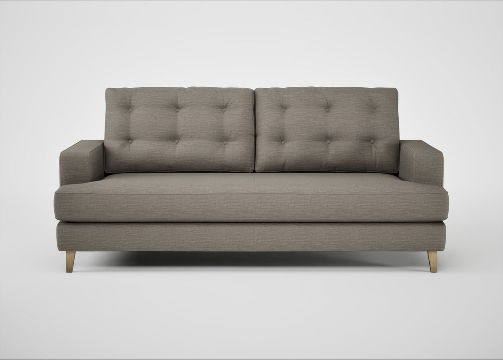 Mistral 3 Seater Sofa Broad Weave Pebble / Natural