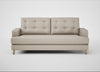 Mistral 3 Seater Sofa Broad Weave Putty / Natural