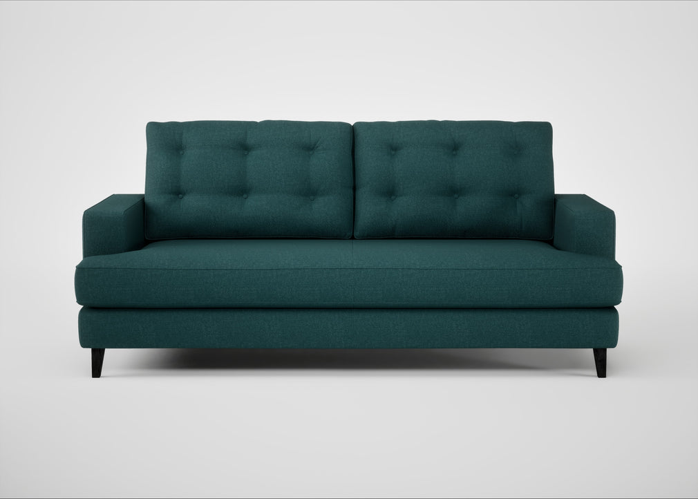 Mistral 3 Seater Sofa Brushed Cotton Pine / Black