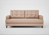 Mistral 3 Seater Sofa Capelo Linen-Cotton Rosedale / Black