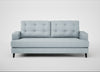 Mistral 3 Seater Sofa Capelo Linen-Cotton Sea Shanty / Black