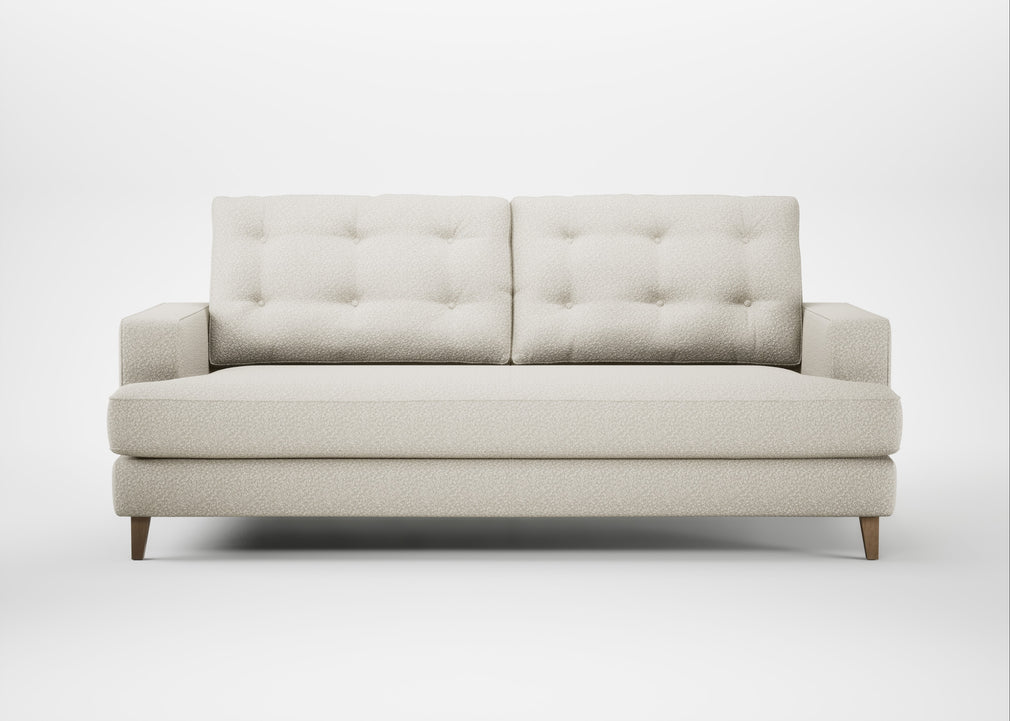 Mistral 3 Seater Sofa Chunky Boucle Ecru / Natural
