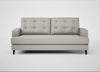 Mistral 3 Seater Sofa Melton Wool Limestone / Black