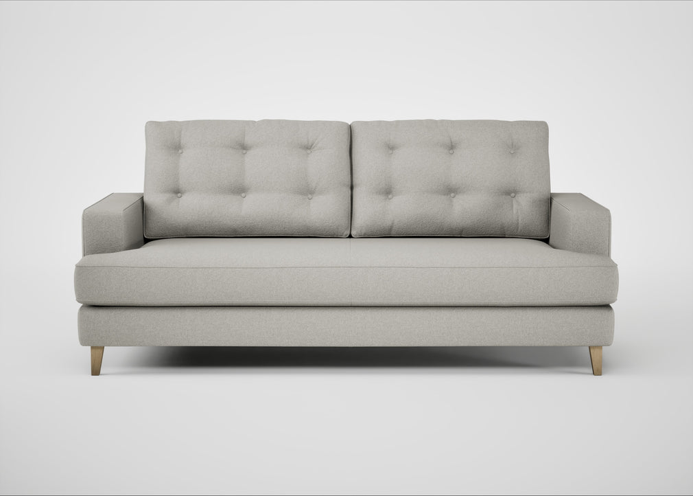 Mistral 3 Seater Sofa Melton Wool Limestone / Natural