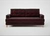 Mistral 3 Seater Sofa Smart Luxe Velvet Acorn / Natural