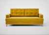 Mistral 3 Seater Sofa Smart Luxe Velvet Canary / Natural