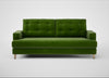 Mistral 3 Seater Sofa Smart Luxe Velvet Grass / Natural