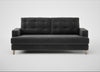 Mistral 3 Seater Sofa Smart Luxe Velvet Nickel / Natural