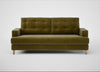 Mistral 3 Seater Sofa Smart Luxe Velvet Peridot / Natural