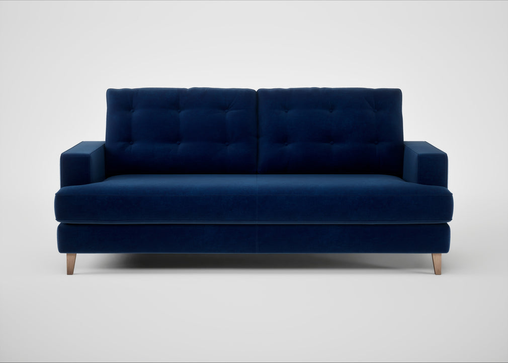 Mistral 3 Seater Sofa Smart Velvet Dusk / Natural