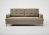 Mistral 3 Seater Sofa Boucle Velvet Rocky / Natural