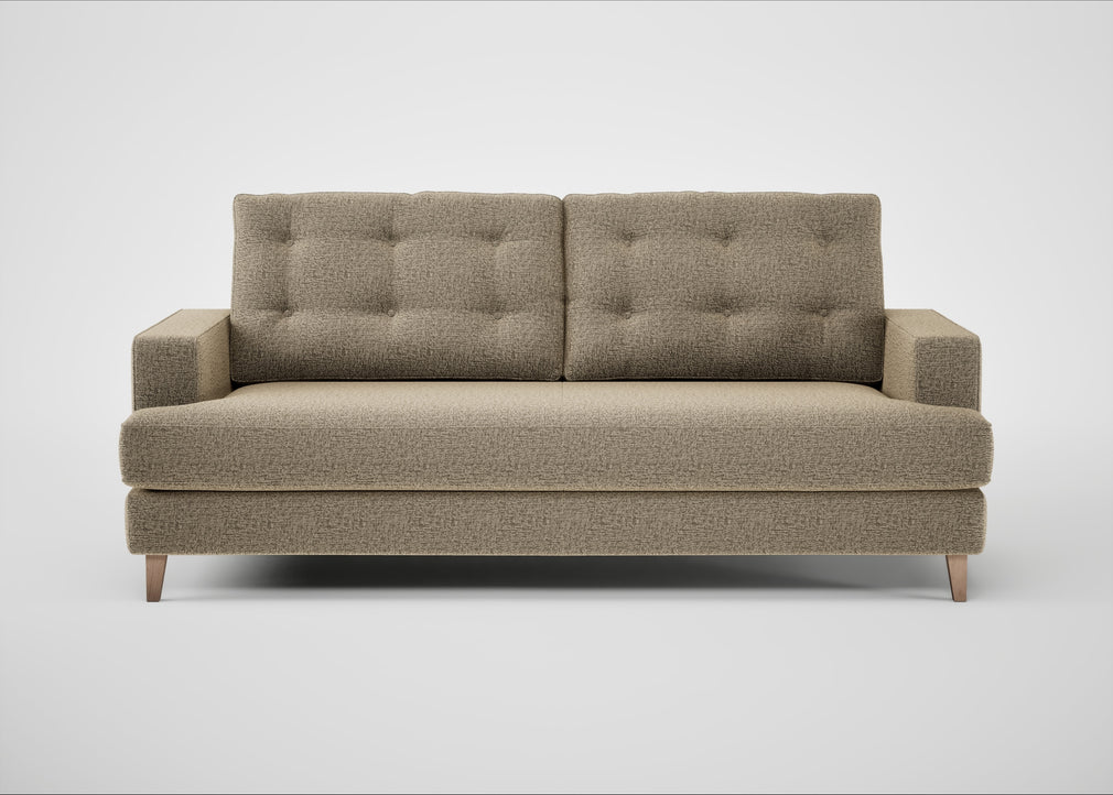 Mistral 3 Seater Sofa Boucle Velvet Rocky / Natural