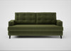 Mistral 3 Seater Sofa Boucle Velvet Wilder / Black