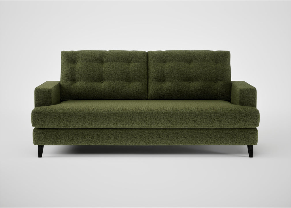 Mistral 3 Seater Sofa Boucle Velvet Wilder / Black